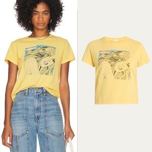 RE/DONE Beach Please Classic Cotton T Shirt Pop Art Retro Vintage Litchenstein